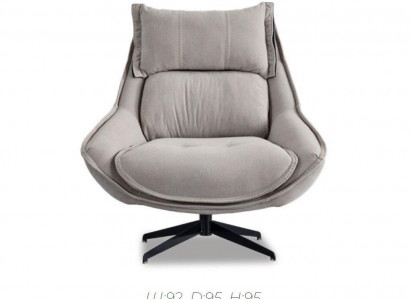 Swivel chair luxury wing chair loft furniture design chair single seater sofa couch