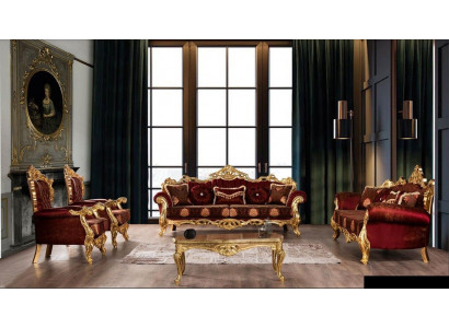 Sofa set 3+3+1+1 seats coffee table set sofas armchairs luxury set 5 pieces