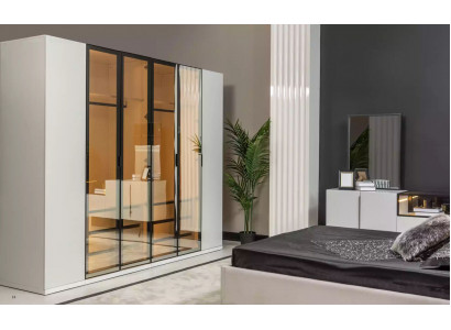 Wardrobe Furniture Italian Style Luxury Bedroom Cabinets