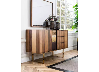 Luxurious dresser with mirror for bedroom in modern style