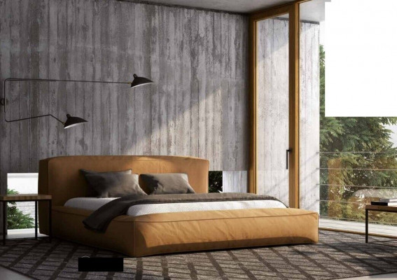 Modern double bed design hotel textile luxury bedroom bed frames