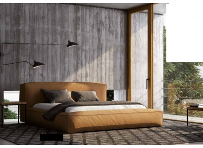 Modern double bed design hotel textile luxury bedroom bed frames