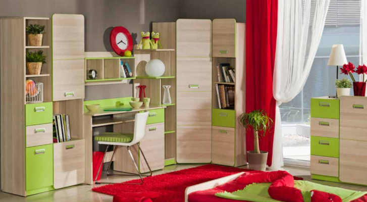Wall-mounted shelf cabinet living room collection modern-style furniture