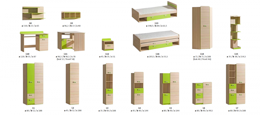 Wall-mounted shelf cabinet living room collection modern-style furniture