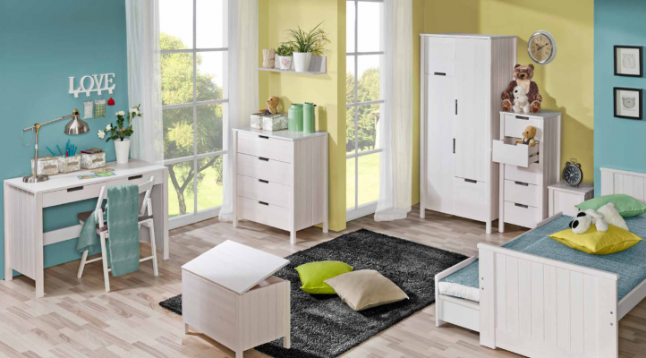 Real wood children's & youth bed furniture mattress beds children's furniture