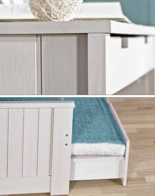 Real wood children's & youth bed furniture mattress beds children's furniture
