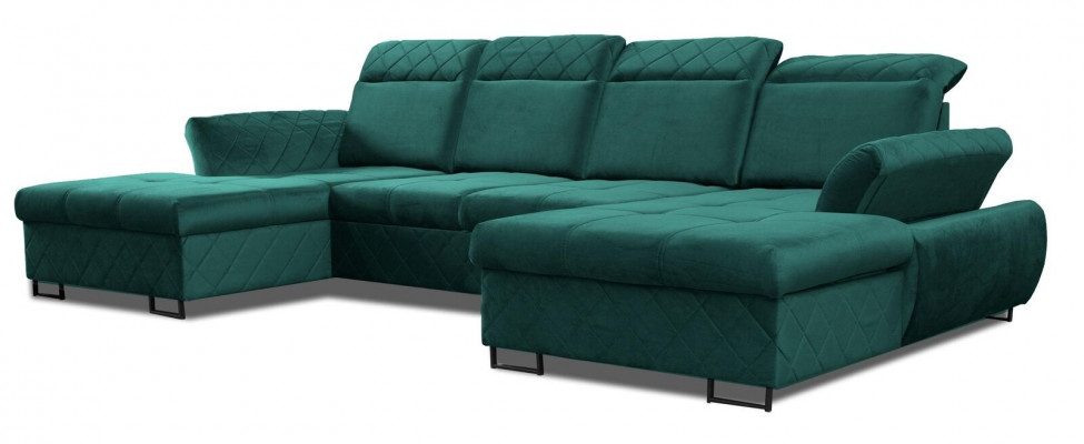 Living landscape sofa couch upholstered sofa corner new designer U-shape corner sofa XXL