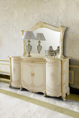 Console table with mirror luxury console chest classic consoles Italian new