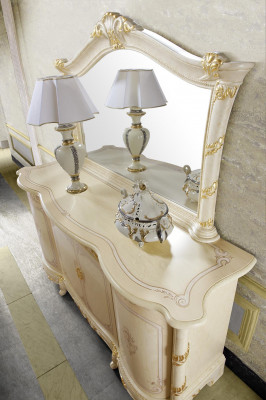 Console table with mirror luxury console chest classic consoles Italian new