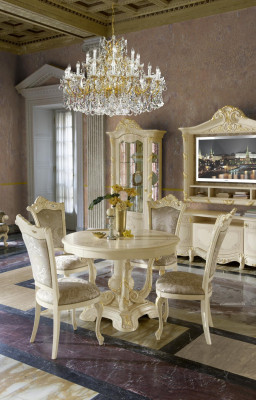 Tables Round Baroque Rococo Furniture Round Tables New Classic Dining Table Table Round