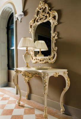Console Nightstand Bedroom Side Table Classic Design Furniture Wood New