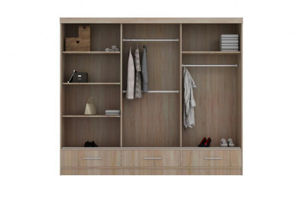 Italian design wooden wardrobe cabinets closet bedroom furniture new
