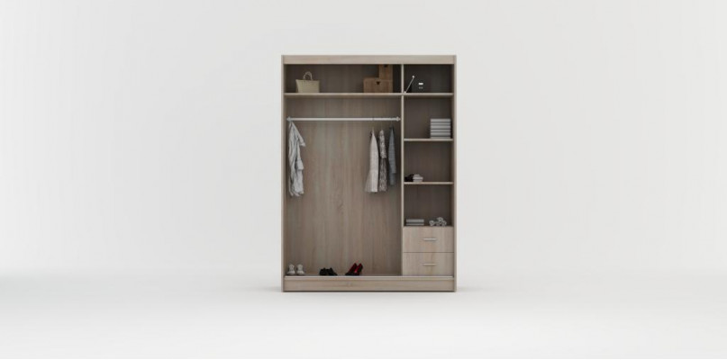 Wardrobes Furniture Wardrobe Multipurpose Shelves Cabinet Shelf Storage New