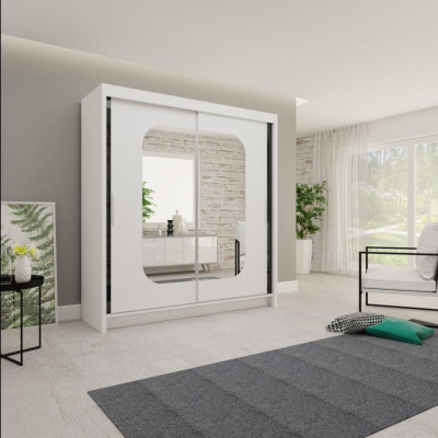 Designer high-gloss wardrobes furniture wood new luxury wardrobe new