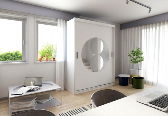 Wardrobe cupboard shelf locker archive sliding doors sliding doors office