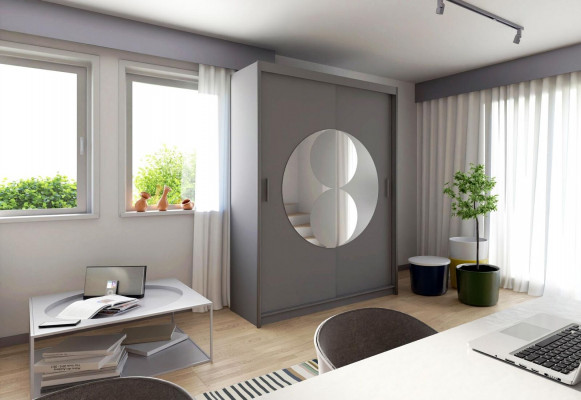 Wardrobe cupboard shelf locker archive sliding doors sliding doors office