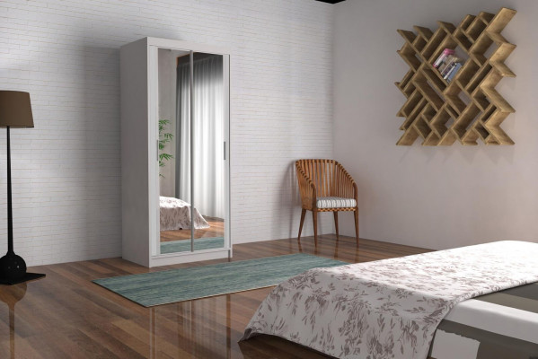 Multipurpose wardrobe bedroom shelves 90cm shelf cabinets closet wood