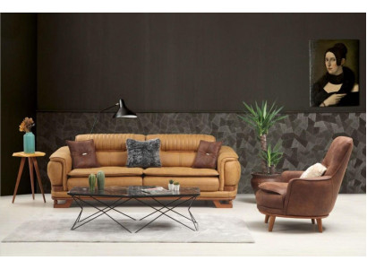 Luxury Sofa Set Complete Couch Set 3+1 Seater Armchair