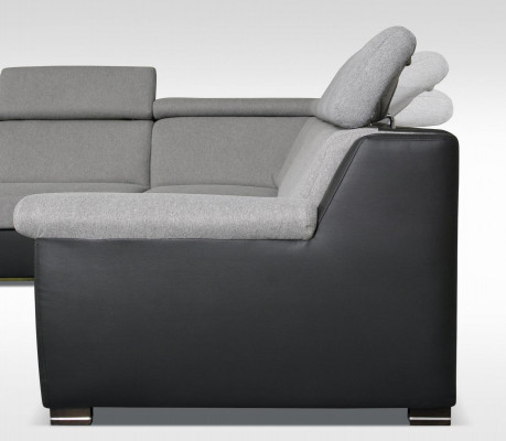 L-shaped sectional sofa fabric upholstered furniture living room modern luxury brown furniture new