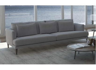Modern gray sofa three-seater furniture designer luxury couches home furniture