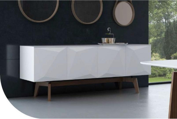 White Sideboard With Storage Dining Room Furniture Luxury Wooden Furniture Modern