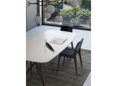 Walnut Natural Kitchen Table Dining Room Furniture Modern Style Luxury Furniture Table