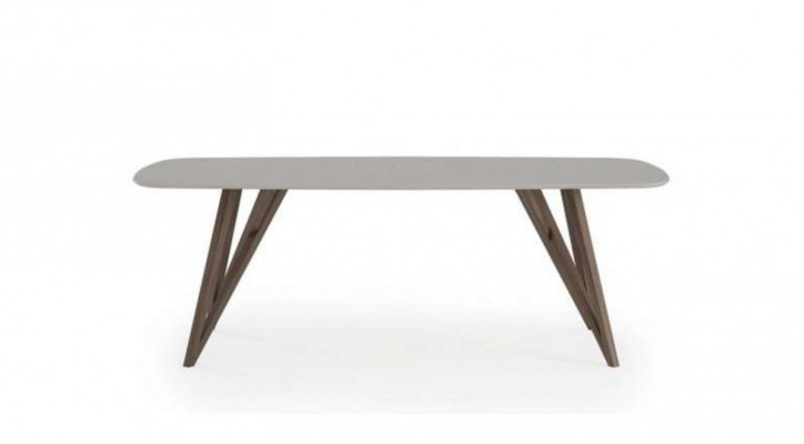 Walnut Natural Kitchen Table Dining Room Furniture Modern Style Luxury Furniture Table