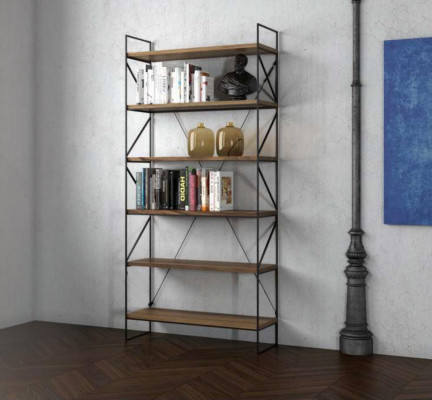 Wall shelf modern bookshelf living room shelf designer wooden furniture