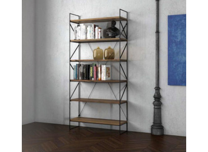 Wall shelf modern bookshelf living room shelf designer wooden furniture