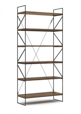 Wall shelf modern bookshelf living room shelf designer wooden furniture