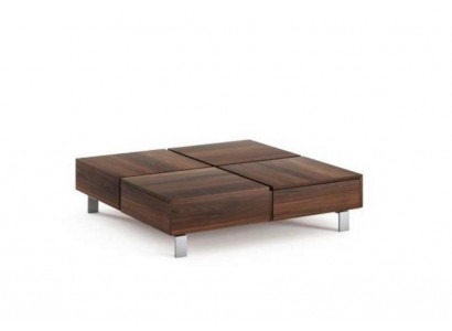 Living room coffee table luxury walnut natural designer new furnishings