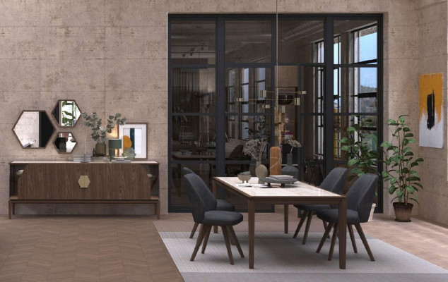Dining room chair, luxury seating furniture, kitchen chairs, modern style single seater