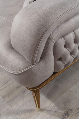 Three-seater sofa 3 seater luxury couches white upholstery designer furniture new