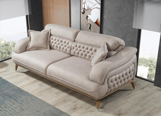 Three-seater sofa 3 seater luxury sofas living room modern design fabric
