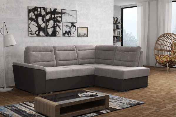 Sofa bed Relax seating furniture living area sofa couch corner sofa L-shape upholstery new