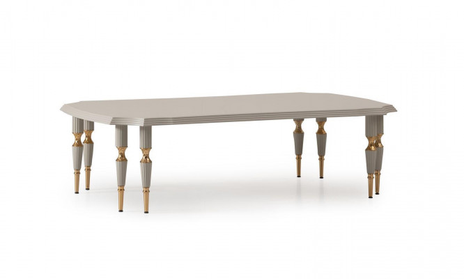 Dining set, dining nook, dining table, chairs, 9-piece dining room, beige, wood, sideboard