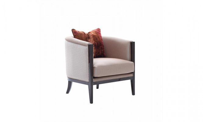 Three-seater sofa set with armchairs and coffee tables, 5-piece set, gray fabric sofa