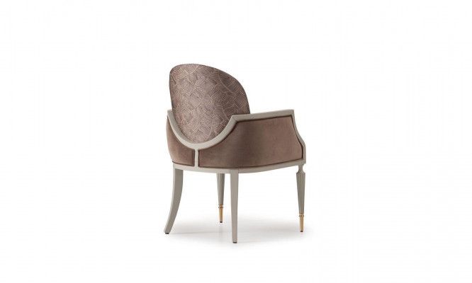 Set: Living room armchair, fabric coffee table, RTV sideboard, 3-piece, beige wood