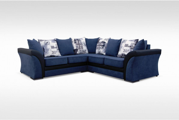 Living Landscape Relax Sofa Design Couch Lounge Sofas New Corner Sofa L-Shape Textile