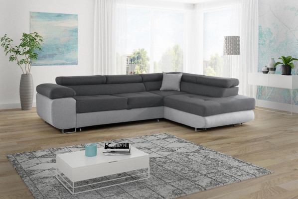 Design sleeper sofa furniture textile upholstery couch sofa L-shape corner sofa modern corner couch