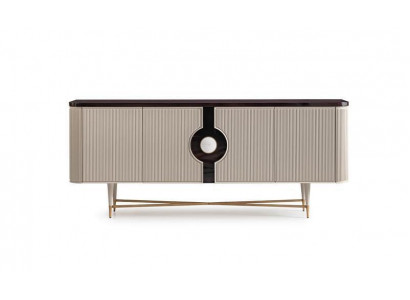 Sideboard Cabinet Wardrobe Dresser Wood Wooden Cabinet Beige Luxury Design
