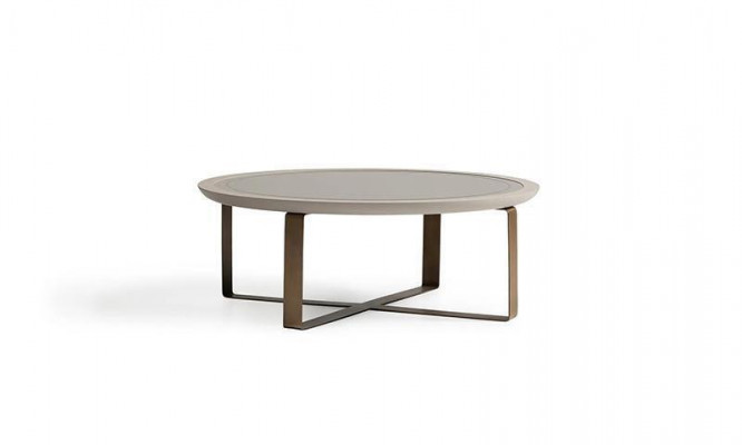 Complete coffee table side table beige sofa table metal living room