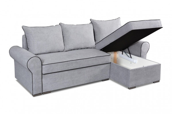 Living room furniture luxury fabric Arkos corner sofa L-shape upholstered sofa modern couches