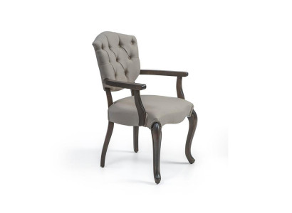 Dining room designer Chesterfield chair wood luxury style modern upholstered chair new