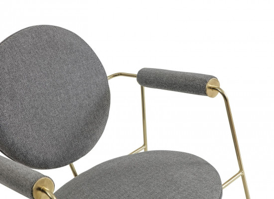 Dining chair designer chair with armrests modern furniture upholstered chair