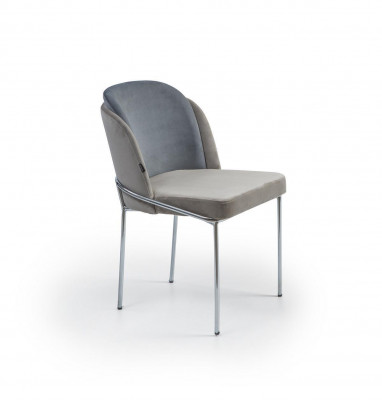 Designer chair luxury gray chairs new furniture dining room upholstery interior
