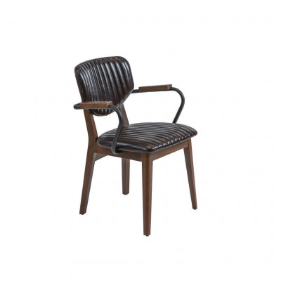 Luxury chair with armrests dining chair furniture upholstered seat modern furnishings