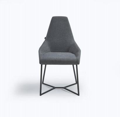 Designer chair furniture modern upholstered chair gray dining chair new furniture