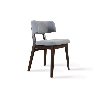 Modern wooden chair gray chair dining room design new designer furniture