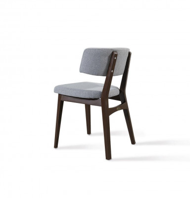 Modern wooden chair gray chair dining room design new designer furniture